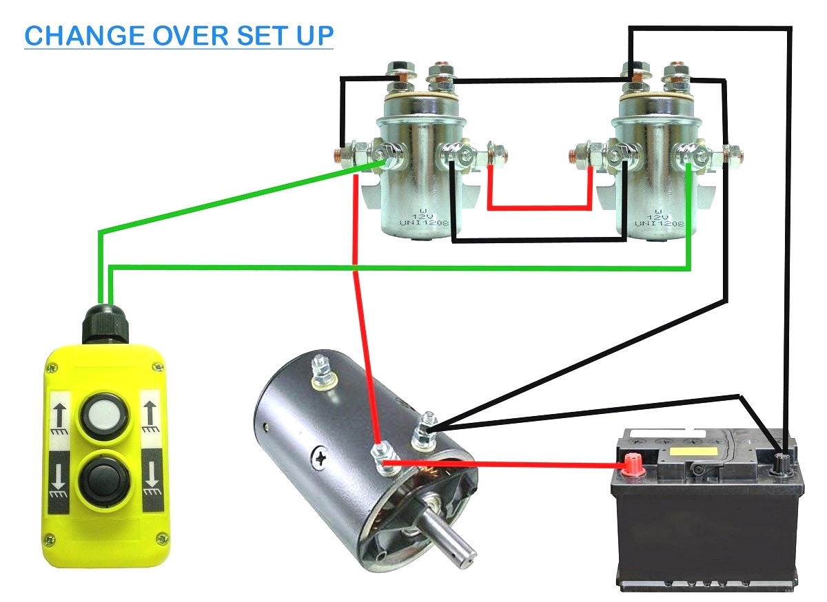 12 Volt Winch Wiring Diagram For Solenoids Wiring Diagram