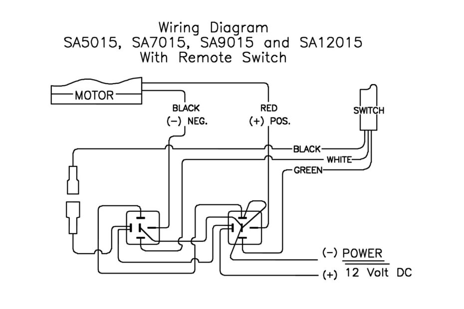 12 Volt Winch Wiring Diagram Wiring Diagram