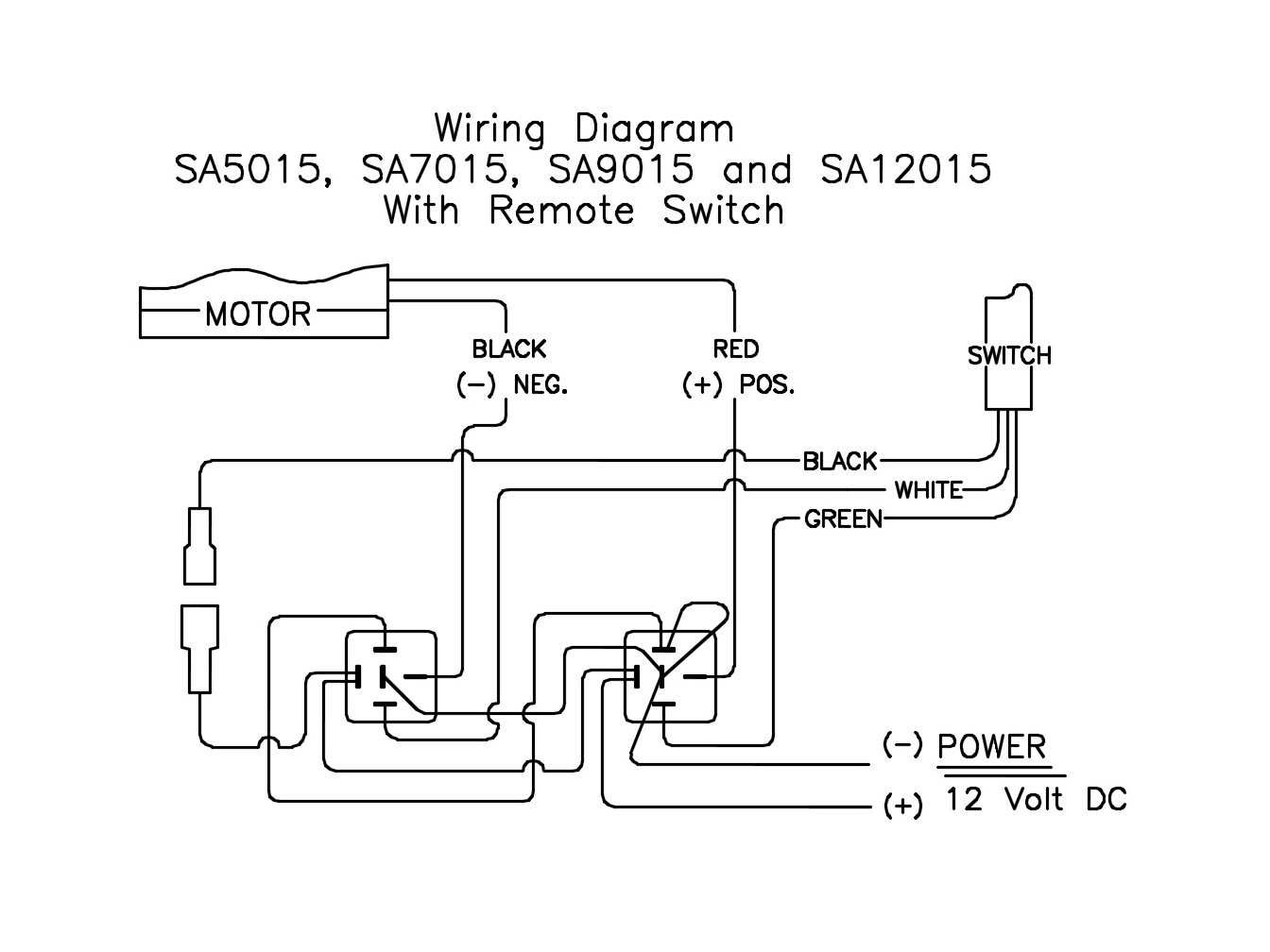 12 Volt Winch Wiring Diagram Wiring Diagram