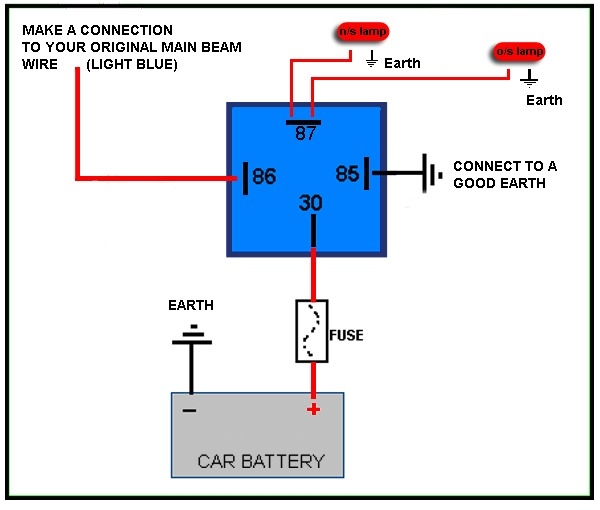 12v Relay Wiring Diagram 5 Pin