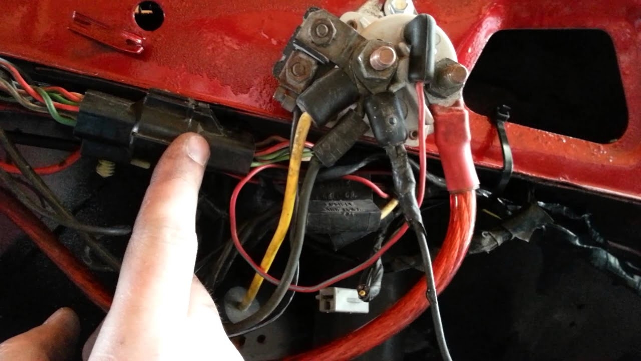 1990 F250 Starter Solenoid Wiring Diagram