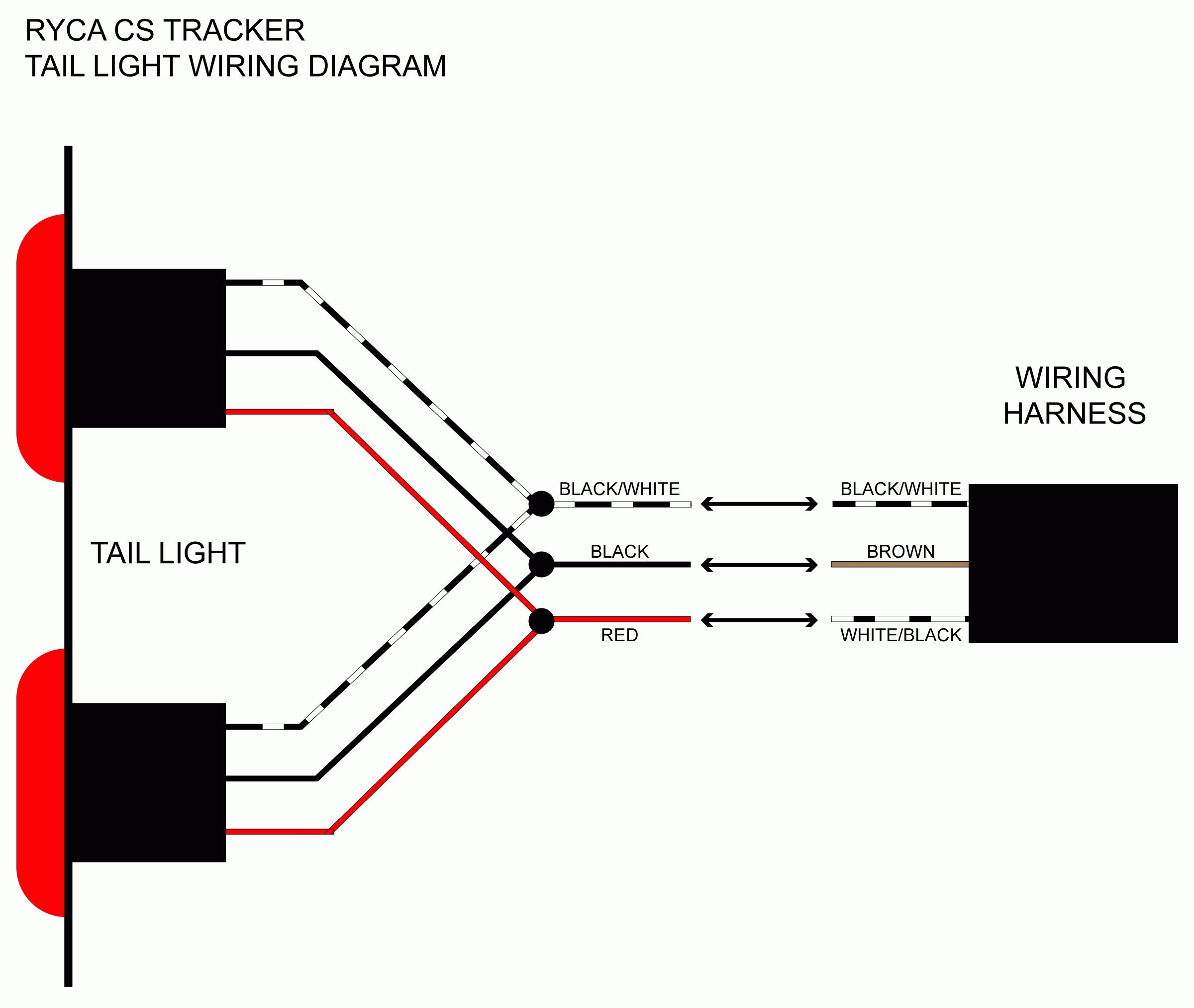 2 wire Led Light Wiring Diagram