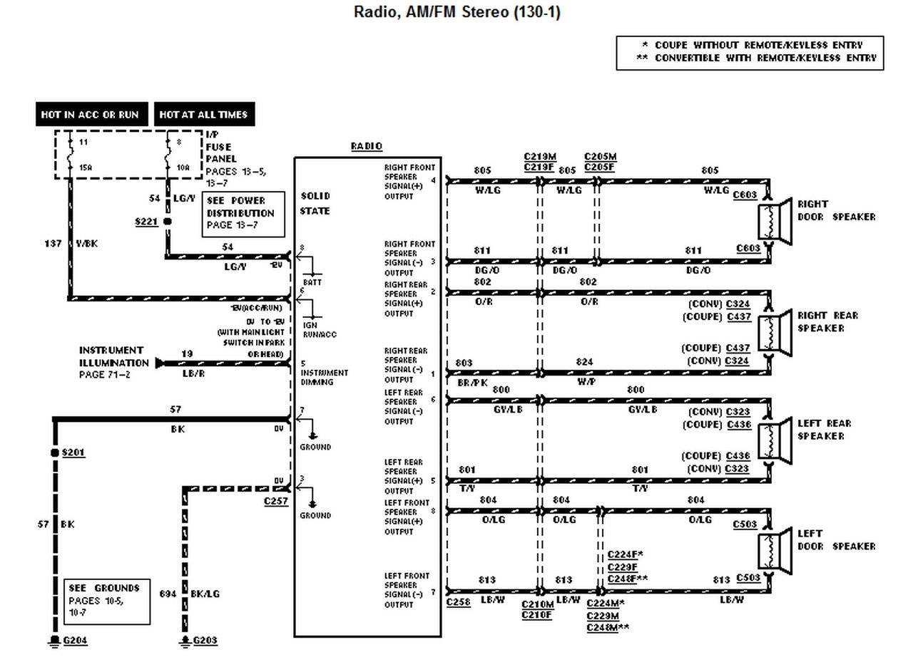 2002 Ford Mustang Wiring Diagram Collection Wiring Collection
