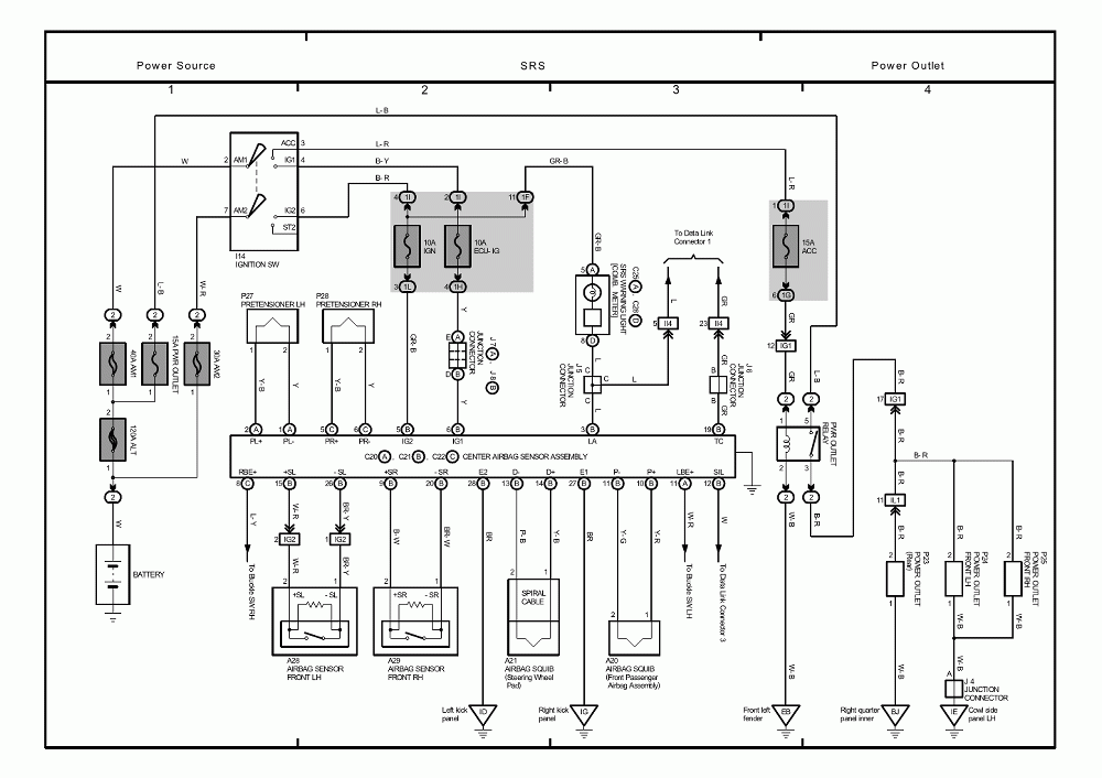 2002 Toyota 4runner Stereo Wiring Diagram Wiring Diagram