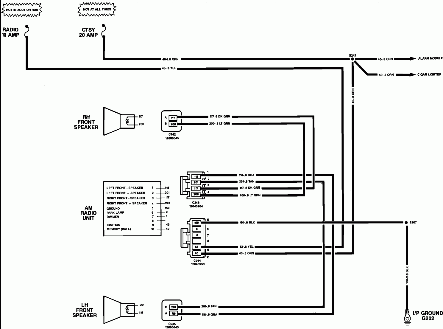 2006 Gmc Sierra Stereo Wiring Diagram Wiring Diagram And Schematic