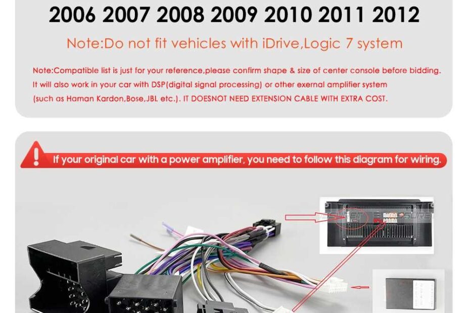 2008 BMW 328xi Radio Harness Wiring Diagram Guide