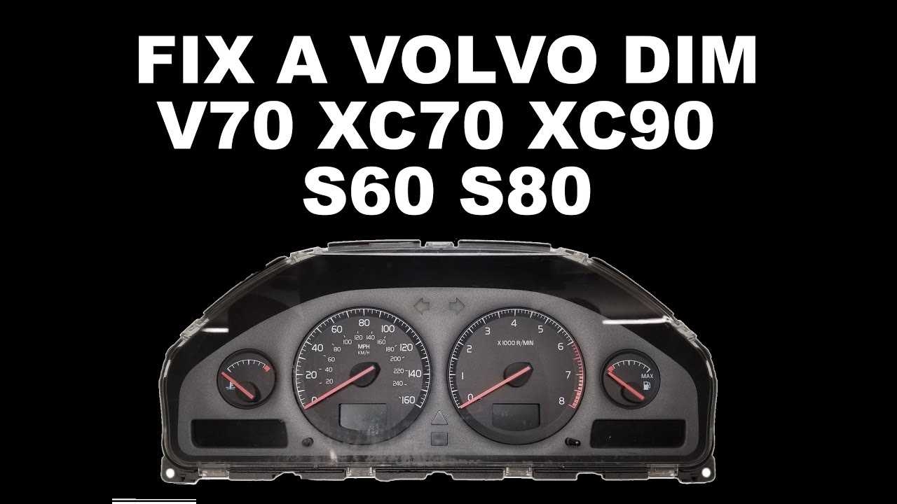 2008 Volvo S60 Instrument Cluster Wiring Diagram Guide