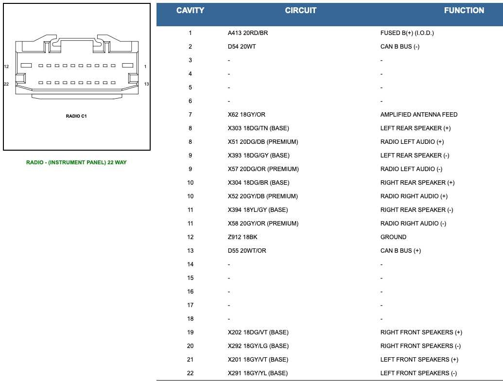 2012 Chrysler Town And Country Radio Wiring Guide
