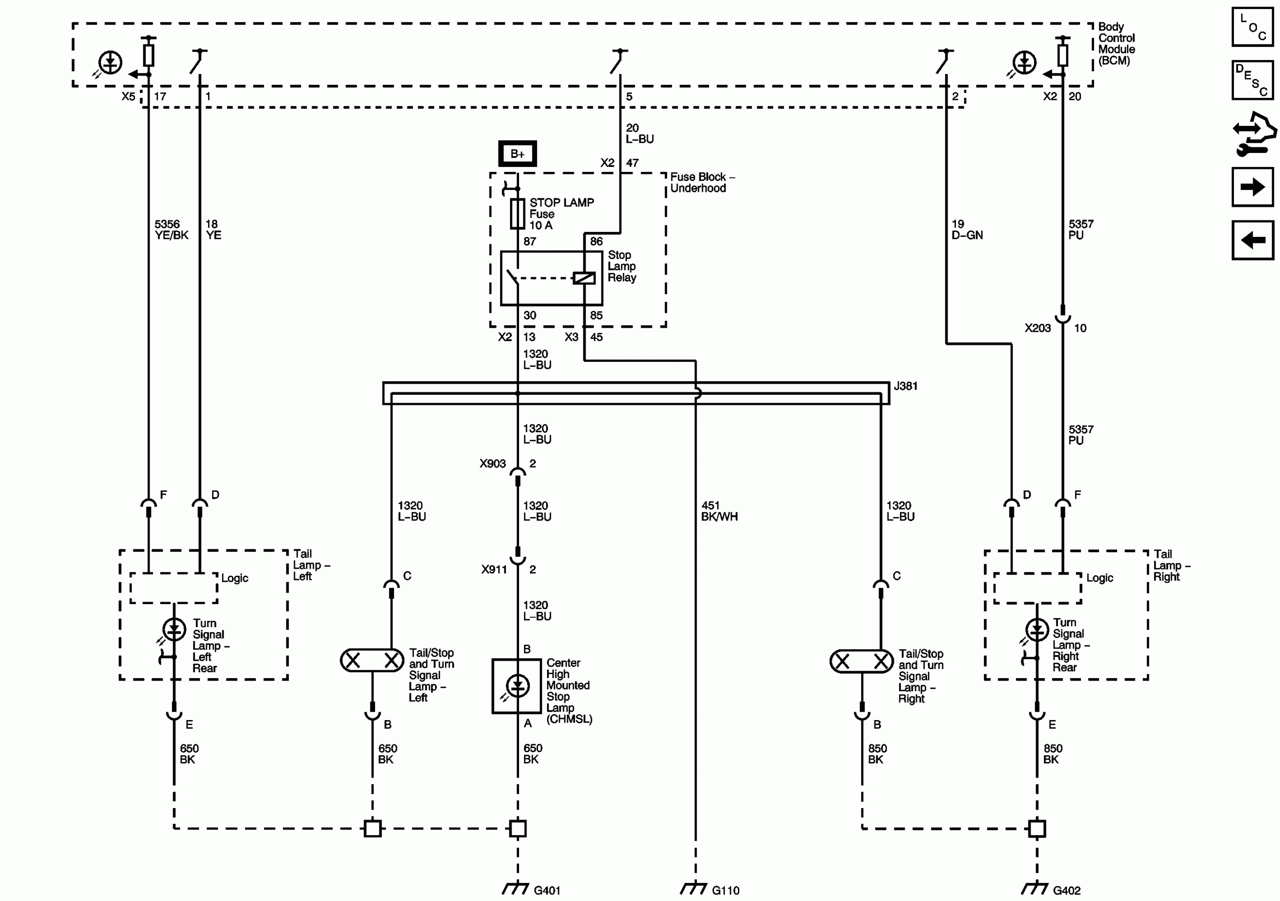 2014 Chevy Traverse Tail Light Wiring Diagram ChevyWiringDiagram