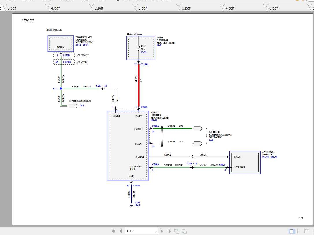 2016 Ford Explorer Wiring Diagram Explorer Ford Diagram Wiring Manual 