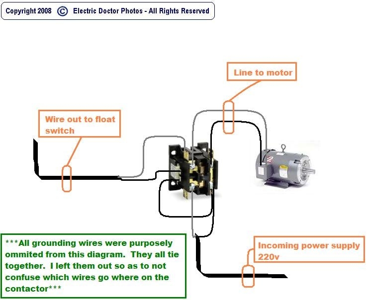 220V 3 Wire Well Pump Wiring Diagram Database