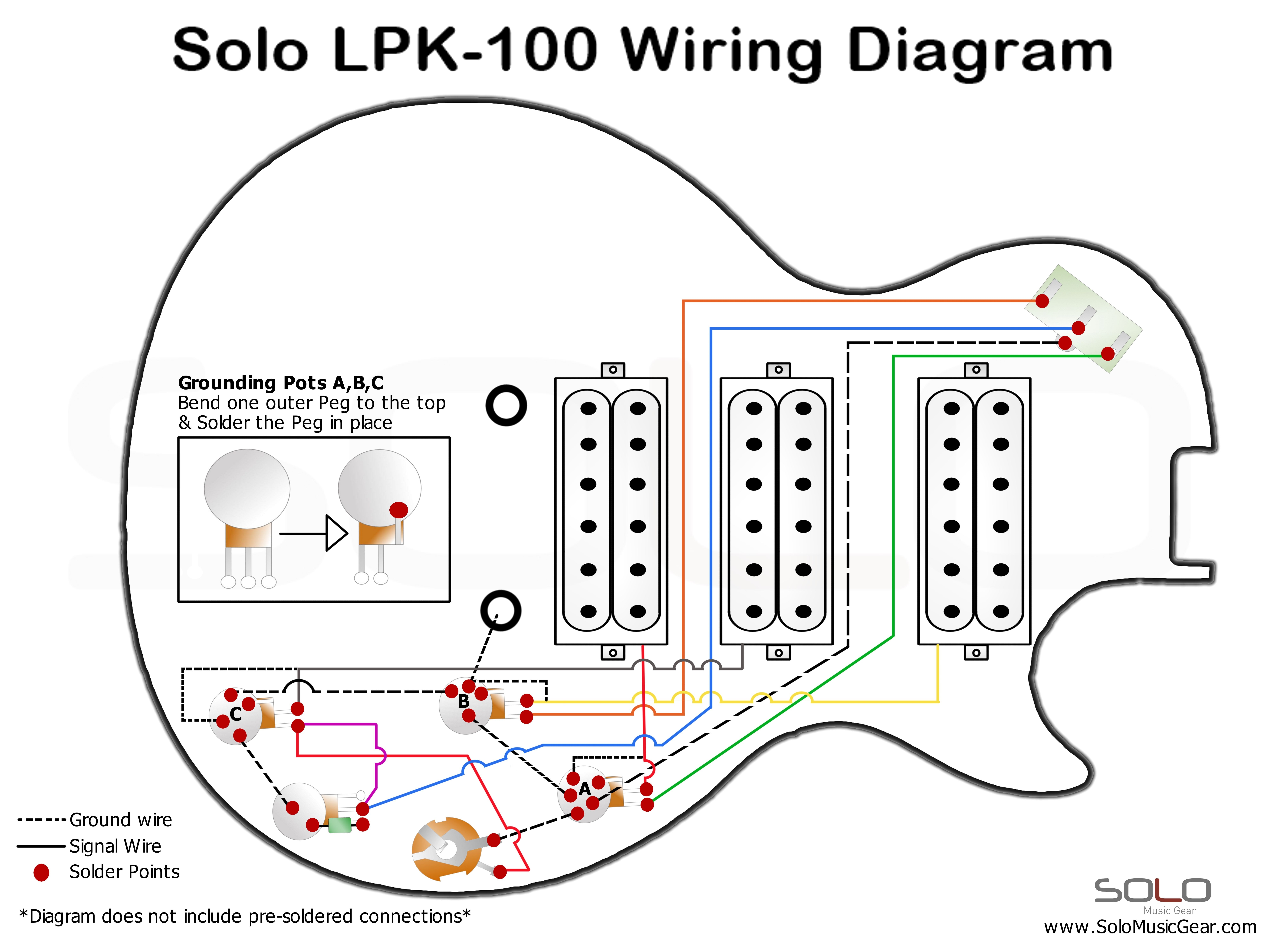 3 Humbucker Wiring Diagram Database Wiring Collection