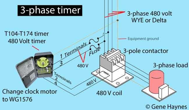3 Phase 480 Volt Reversing Switch Wiring Guide