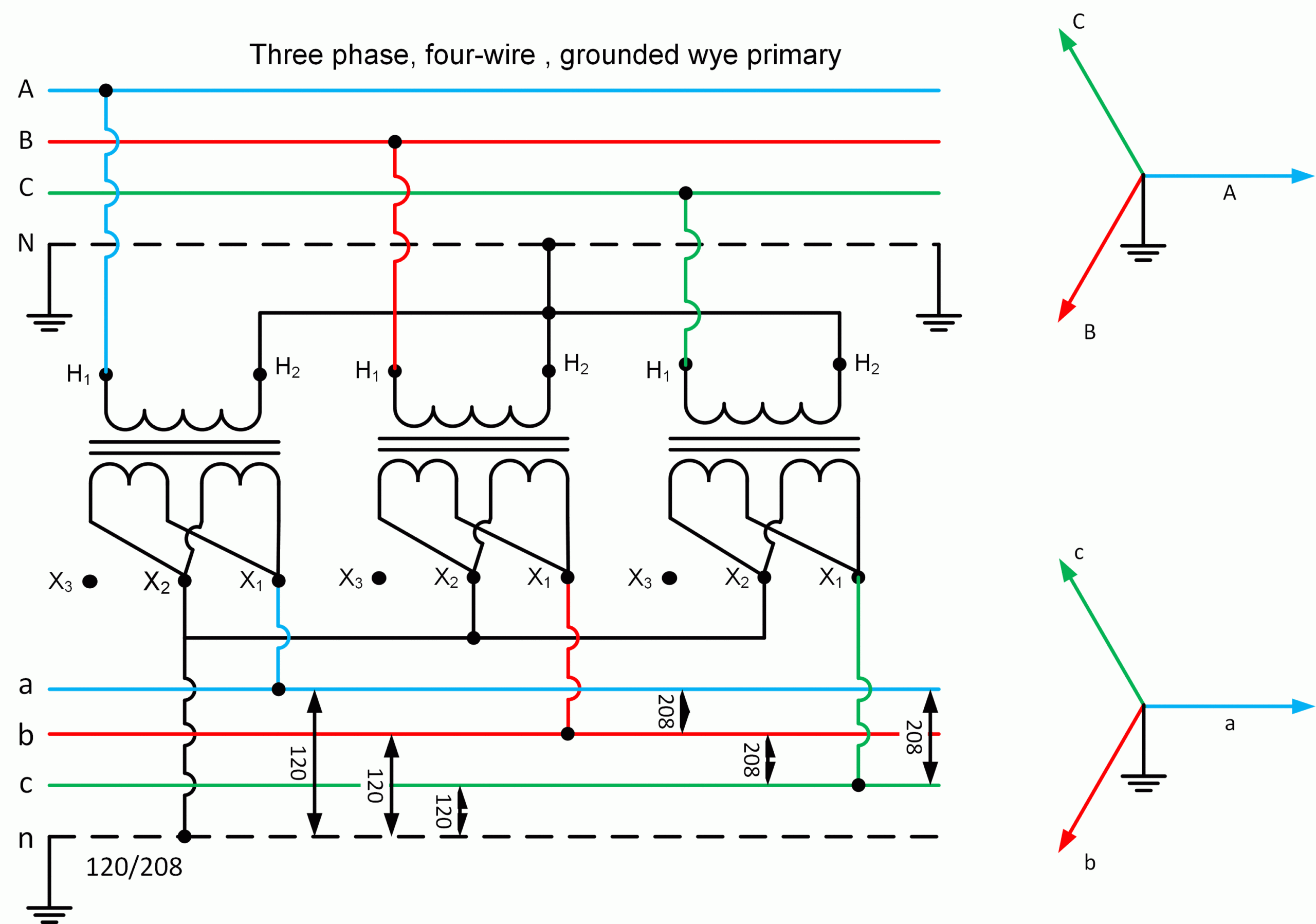 3 Phase Transformer Wiring Diagram Cadician S Blog Sewing Machines New