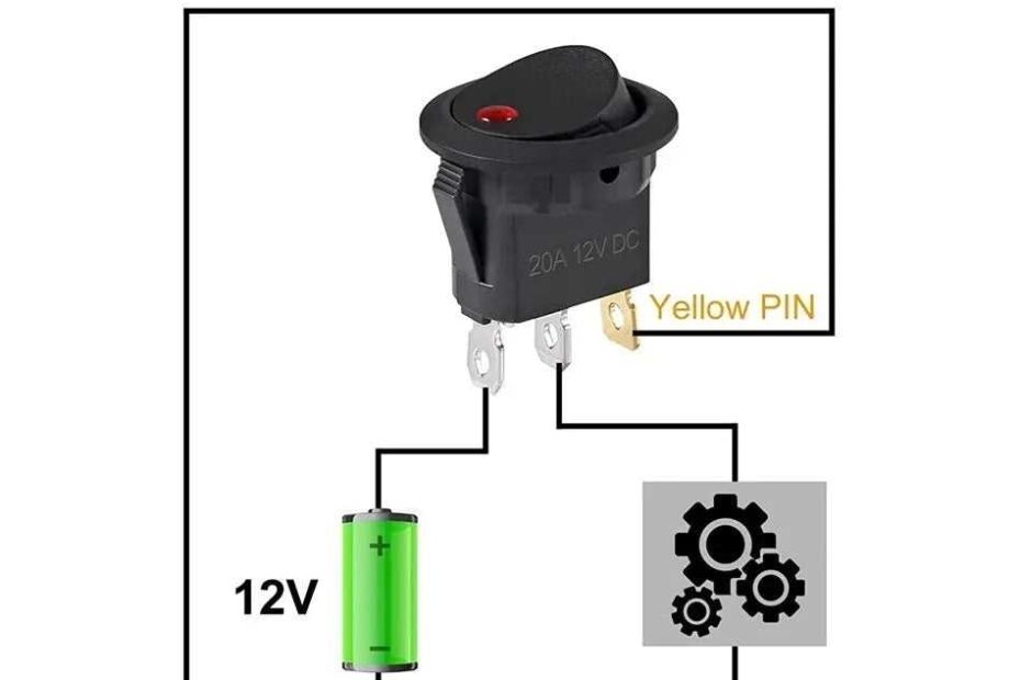 3 Pin Illuminated Rocker Switch Wiring Diagram Guide
