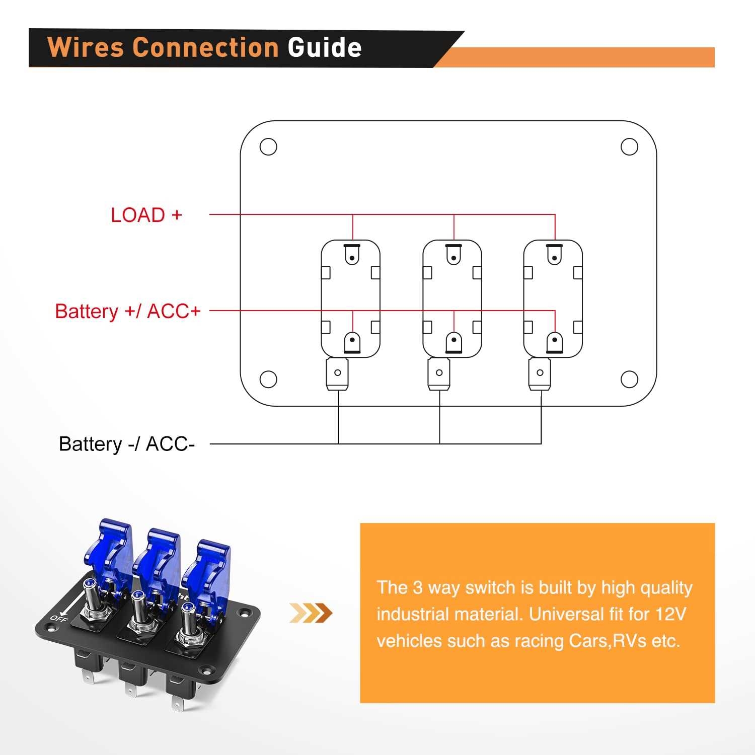 3 Prong 12V Switch Wiring Diagram Guide