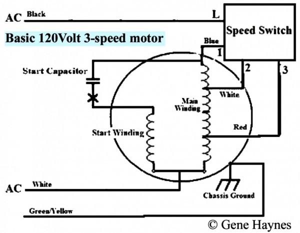 3 Speed Fan Wiring Diagram