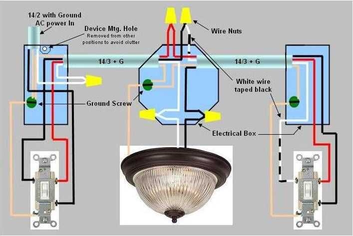 3 Way Electrical Wiring Diagram Guide And Instructions