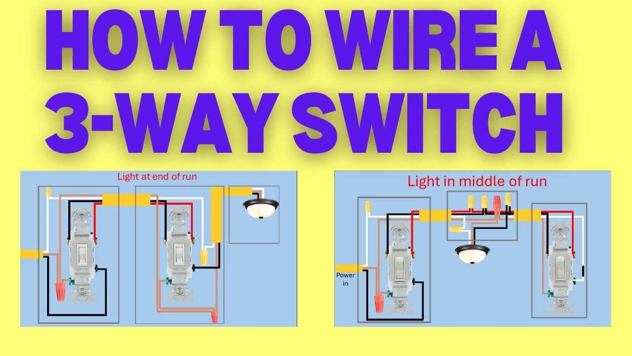 3 Way Wiring Diagrams For Switches Explained