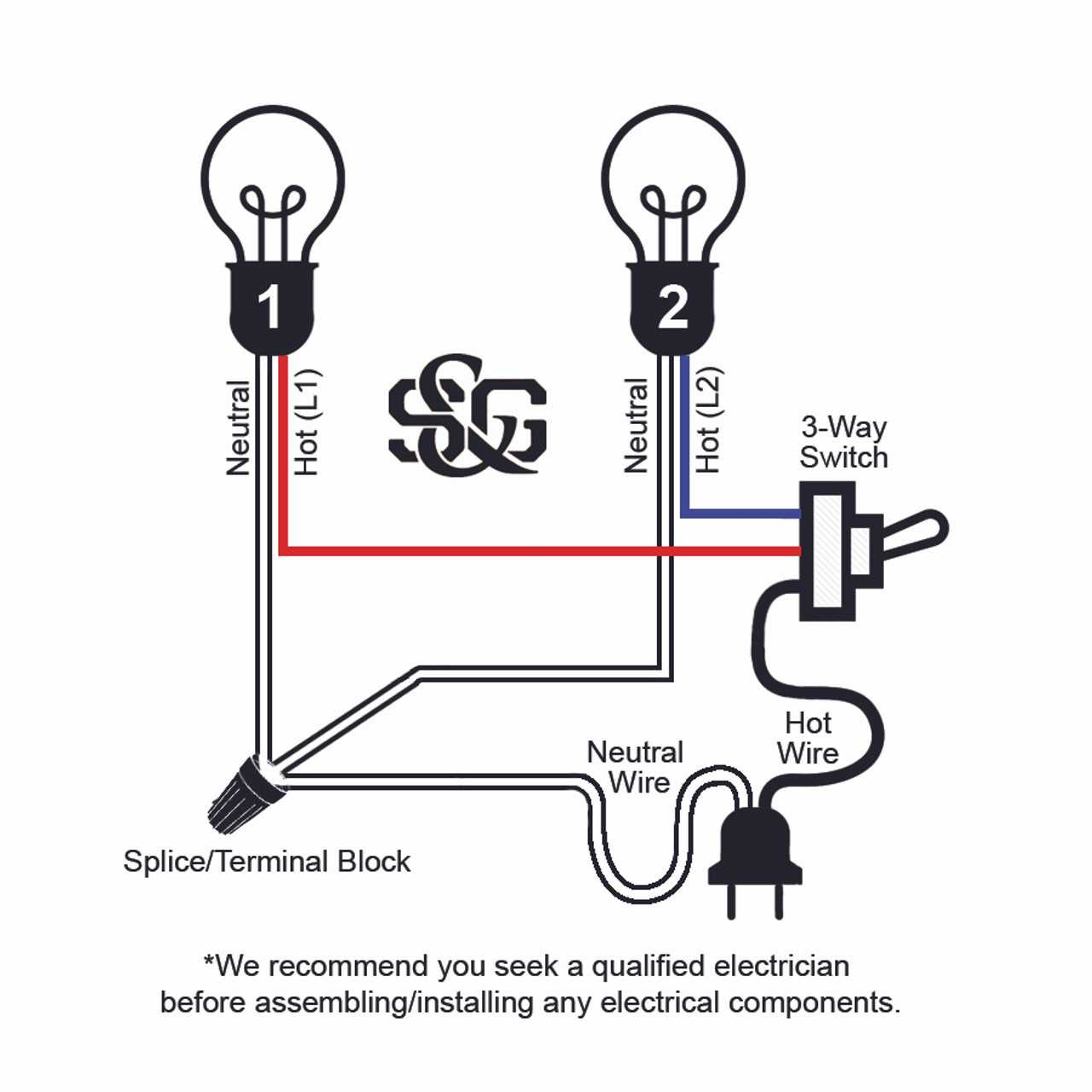 3 Way Wiring Diagrams For Switches Explained