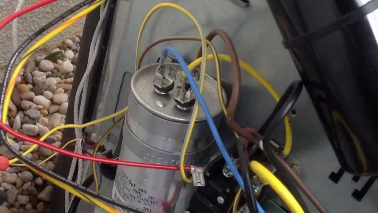 3 Wire Ac Dual Capacitor Wiring Diagram Ruud