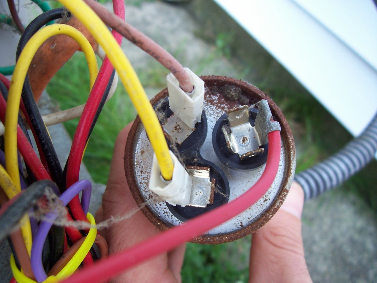 3 Wire Ac Dual Capacitor Wiring Diagram