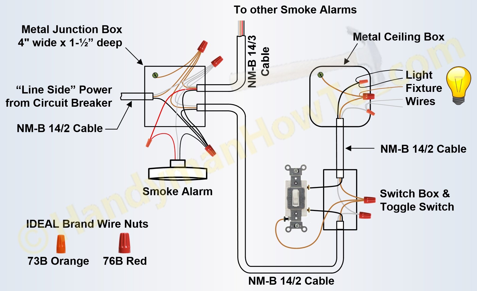 3 Wire Fire Alarm Smoke Detector Wiring Diagram