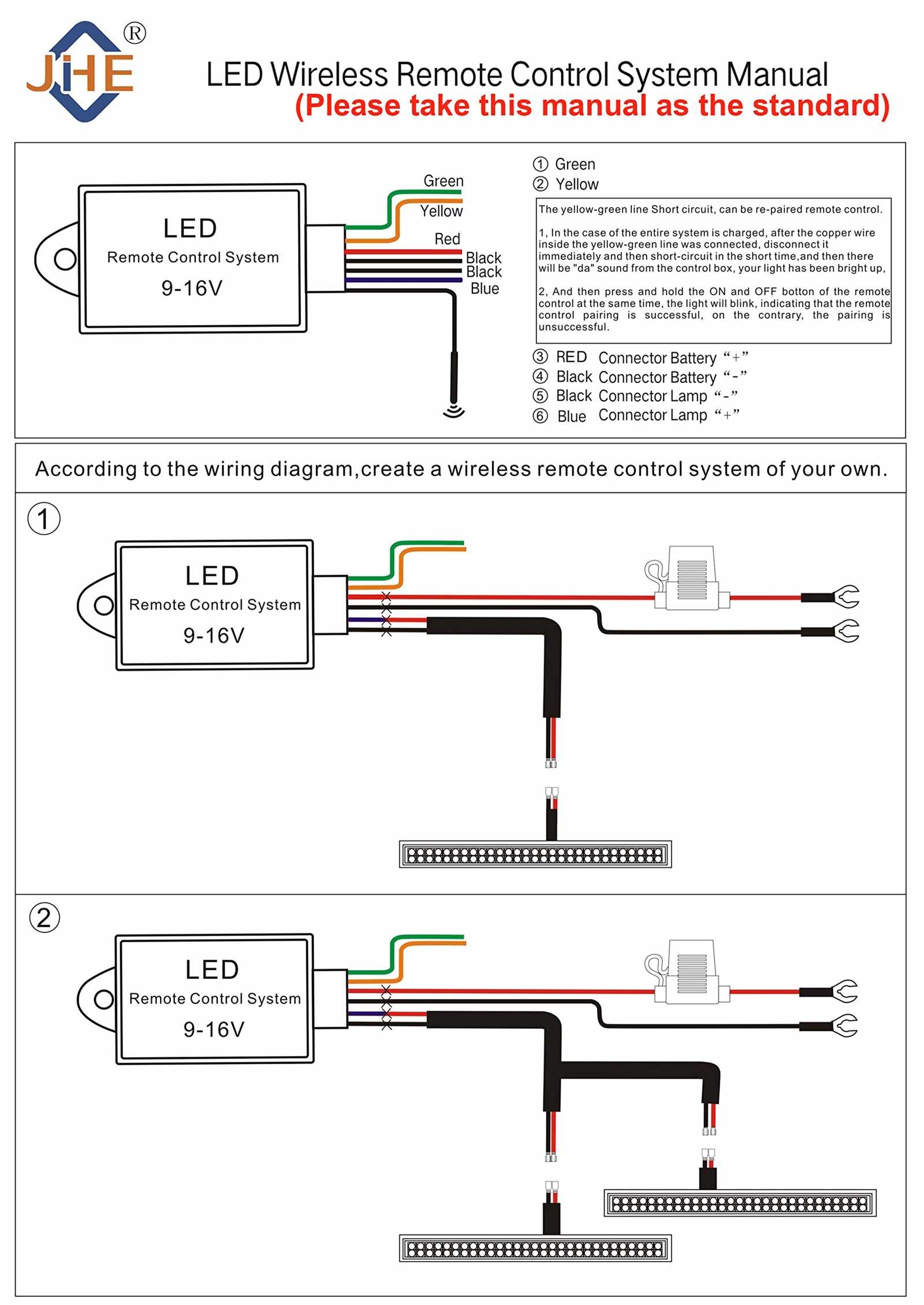3 Wire LED Light Bar Wiring Diagram Guide
