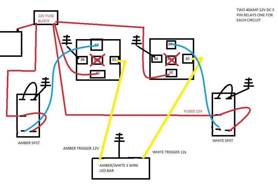 3 Wire LED Light Wiring Diagram Guide
