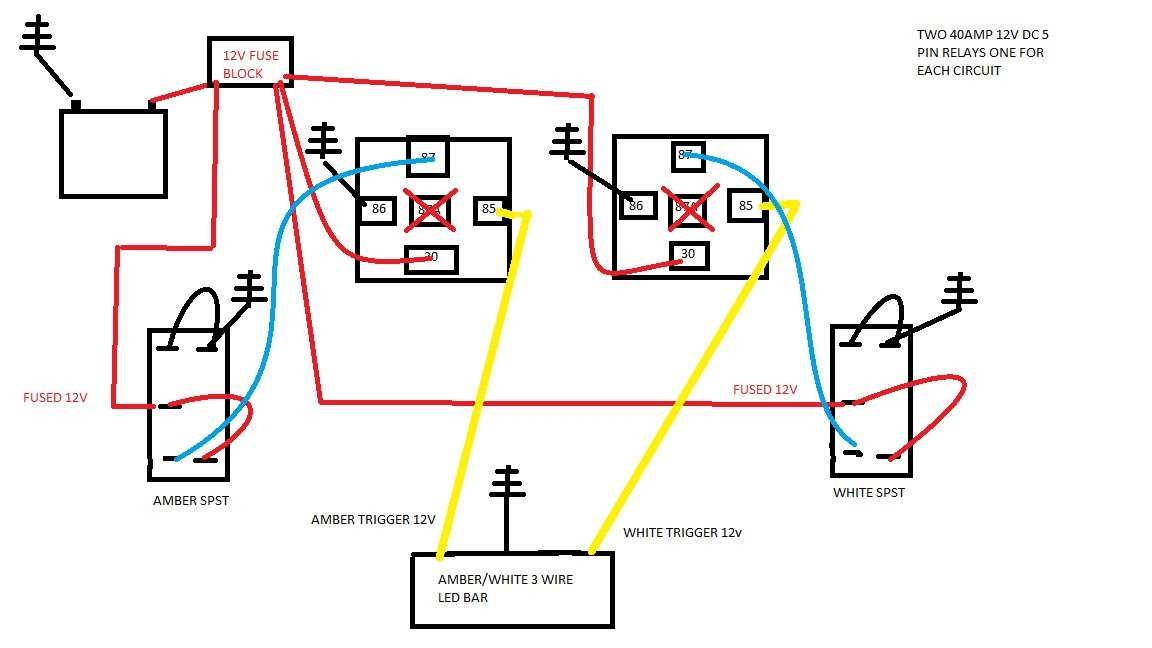 3 Wire LED Light Wiring Diagram Guide