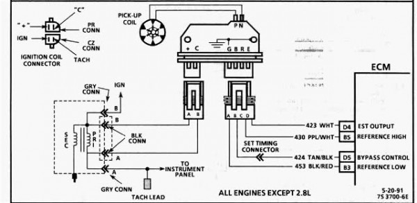 350 Chevy Hei Ignition Coil Wiring Diagram Car Wiring Diagram