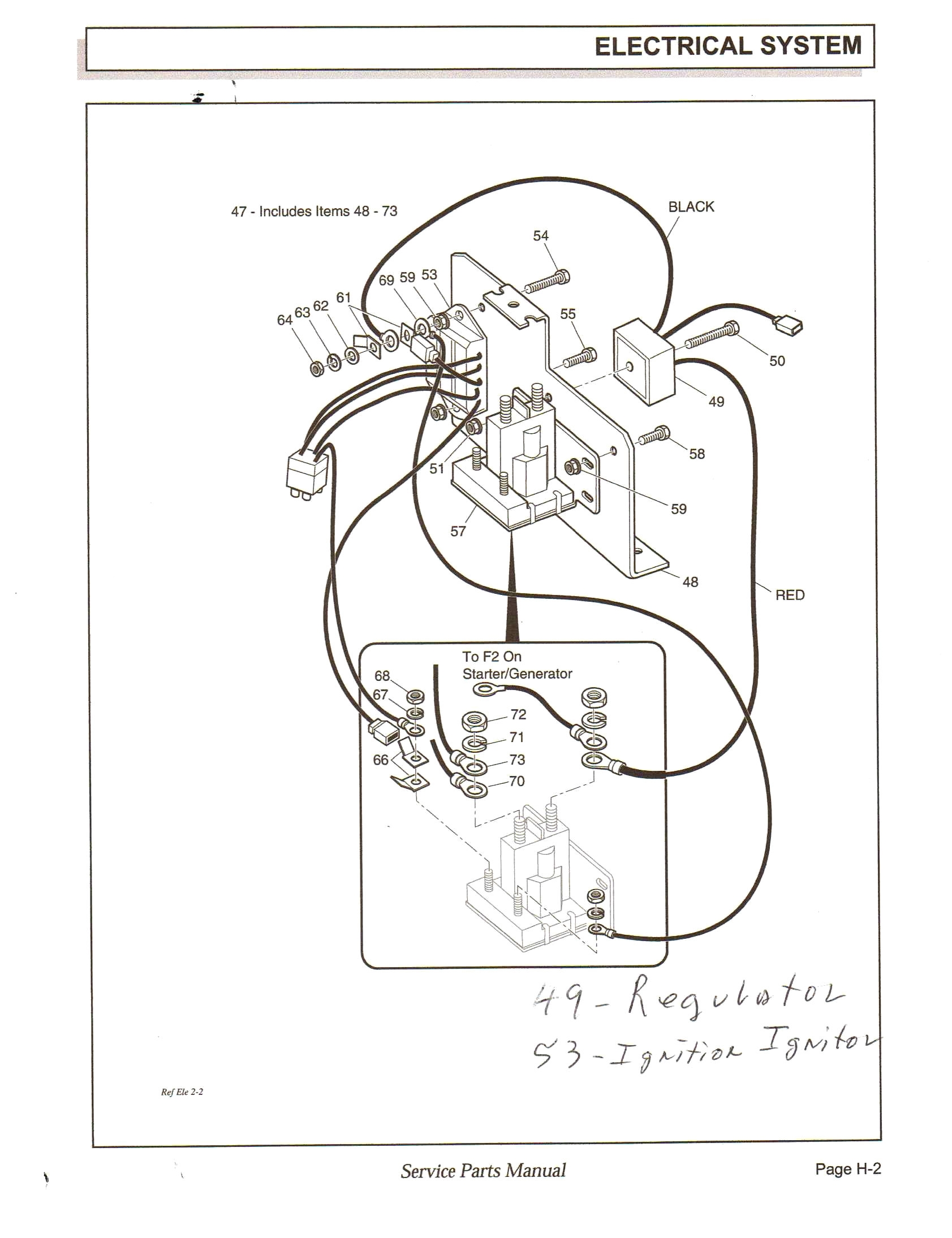 36 Volt Ez Go Golf Cart Wiring Diagram Pdf Collection