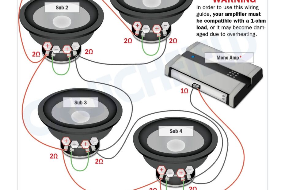 4 4 Ohm Subwoofer Wiring Diagram Divaly