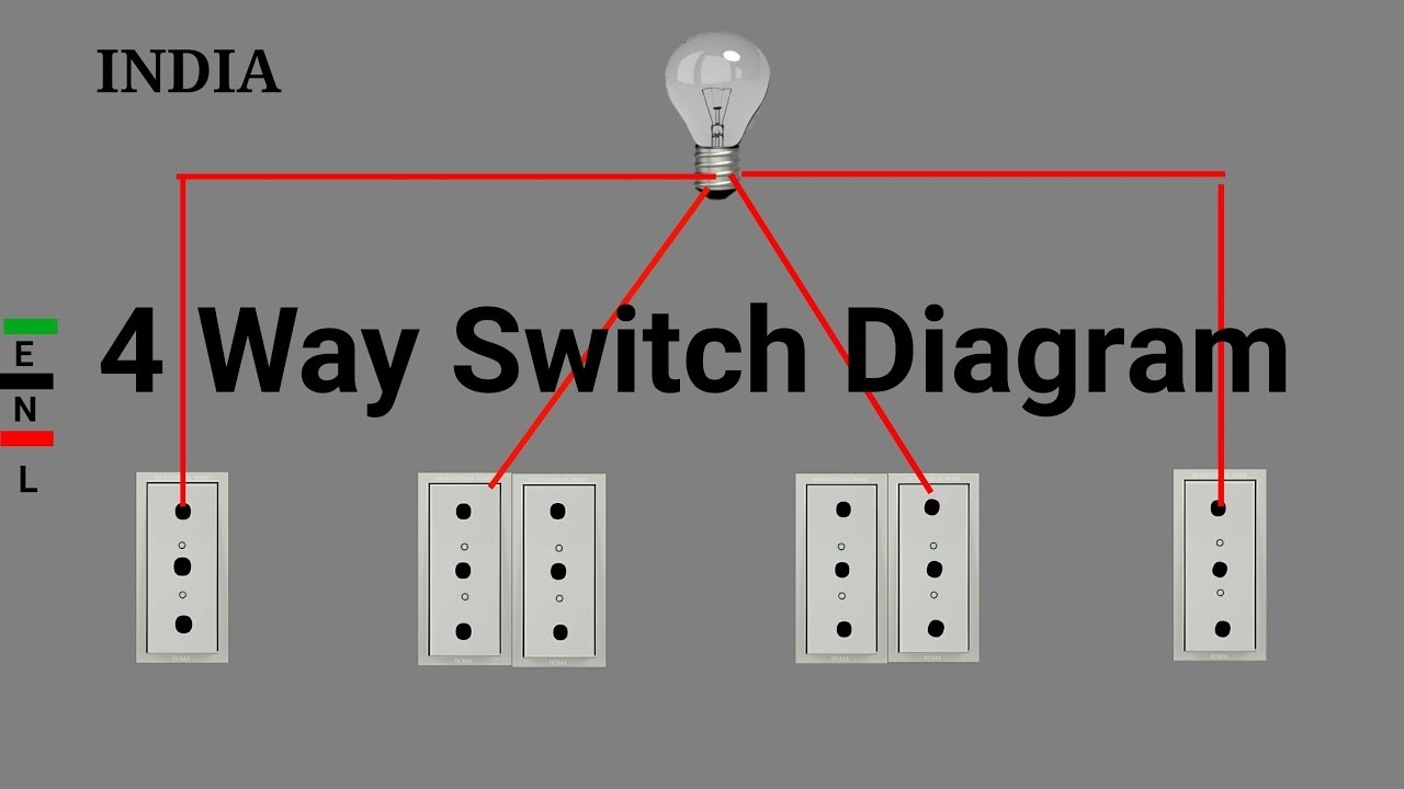 4 way Switch Wiring Diagram Pdf