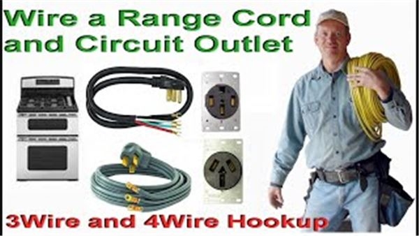 4 wire Stove Plug Wiring Diagram