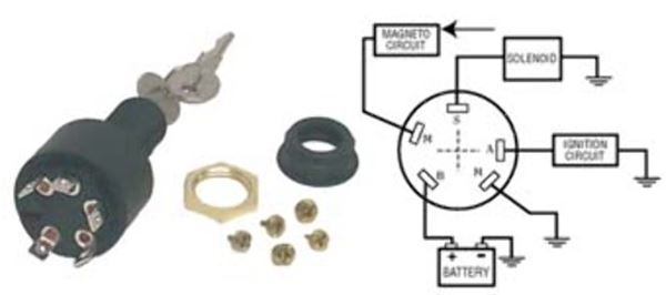 5 Terminal Ignition Switch Diagram