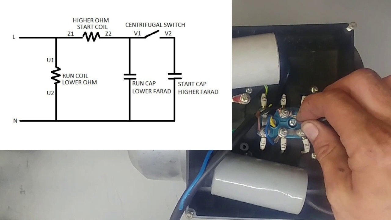  5 Wiring Diagram Motor 1 Phase Rewire A 10hp Weg Motor Low And 