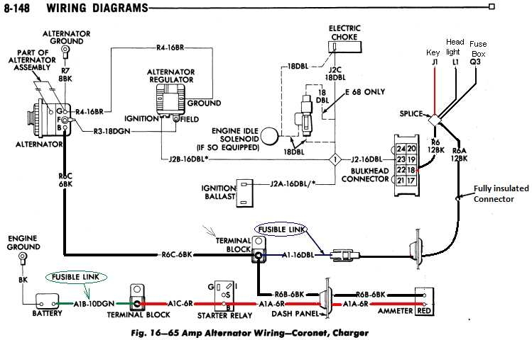 70 Coronet Starter Solenoid Wiring Diagram Guide