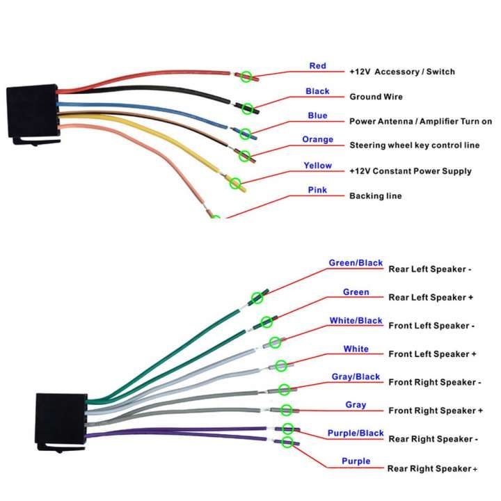 7010b Stereo Wiring Diagram Diysens