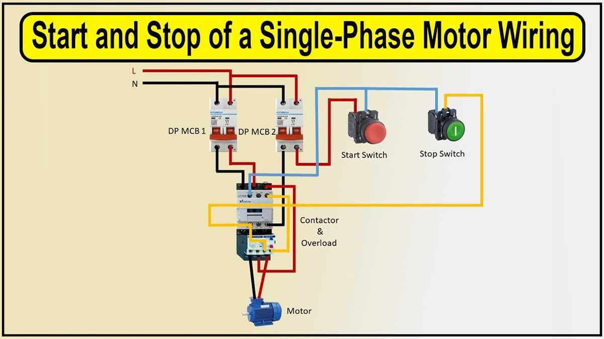 A Comprehensive Guide To Single Phase Motor Wiring Diagrams