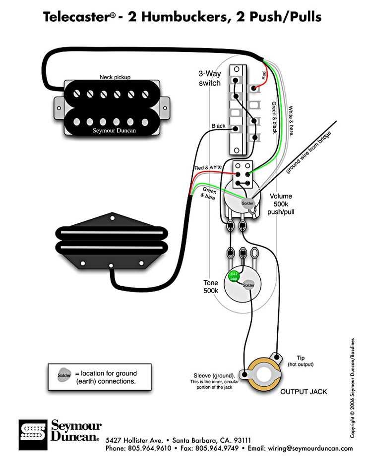 A Detailed Look At The Fender Telecaster Wiring Diagram For 3 way Switches