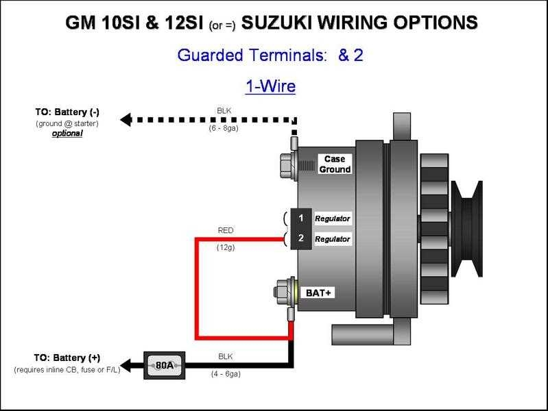 A Simplified Guide To Wiring A GM 1 Wire Alternator