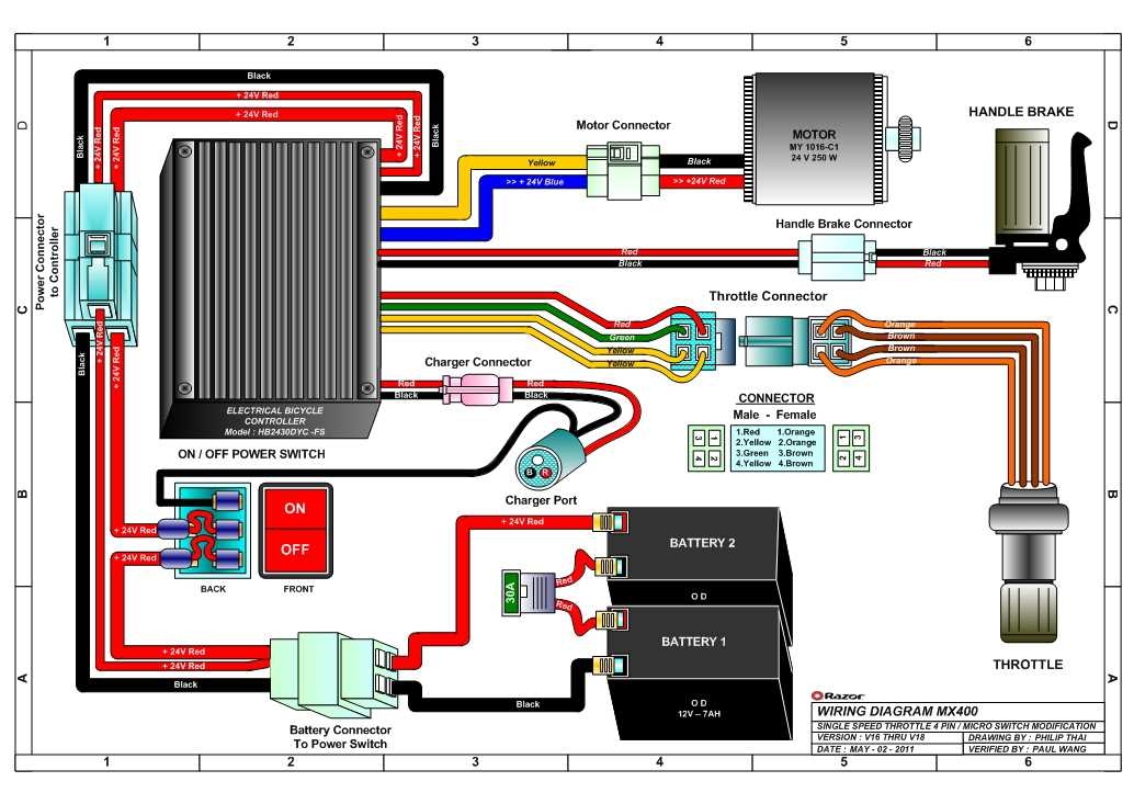 A Step by Step Guide Ebike Controller Wiring Diagram Explained