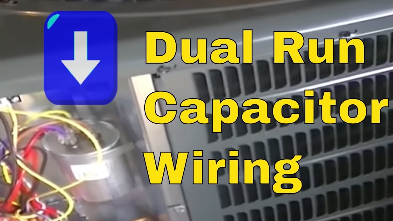 Ac Capacitor And Contactor Wiring