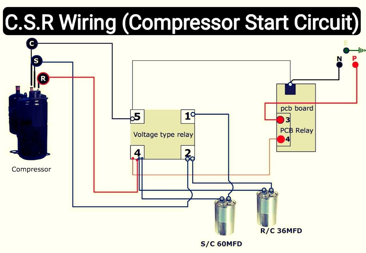 Ac Compressor Wiring Diagram