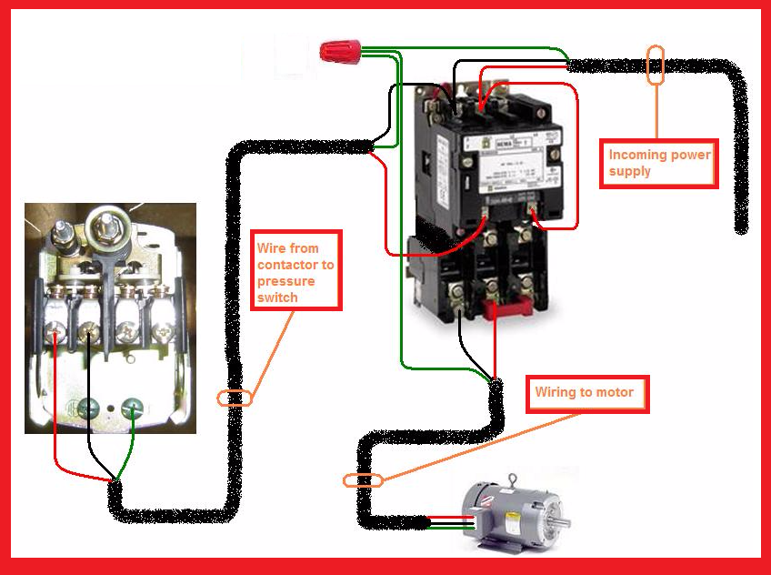 Ac Contactor Wiring Diagram