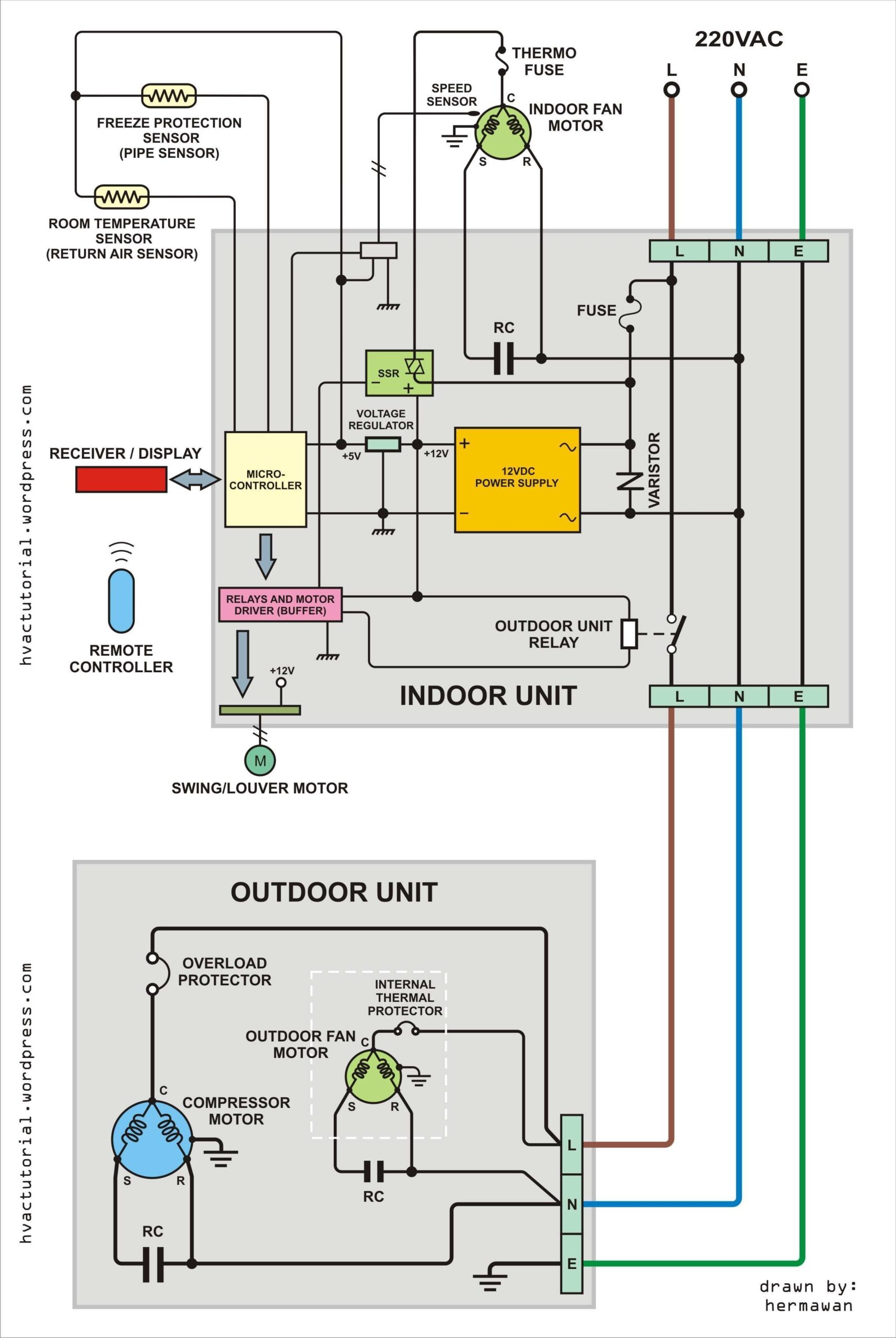 Air Compressor Wiring Diagram 230v 1 Phase