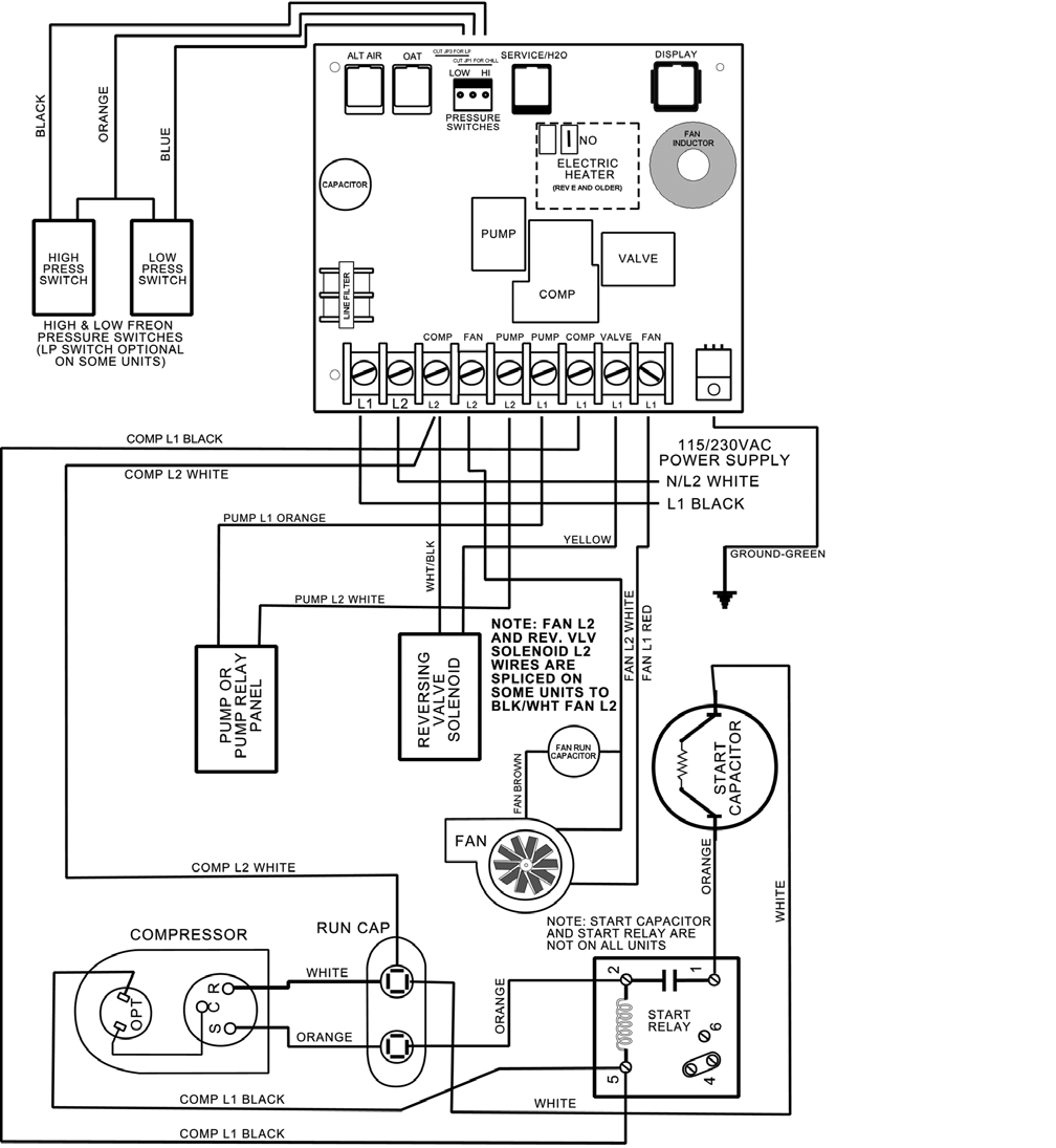 Air Conditioner Control Wiring Diagram