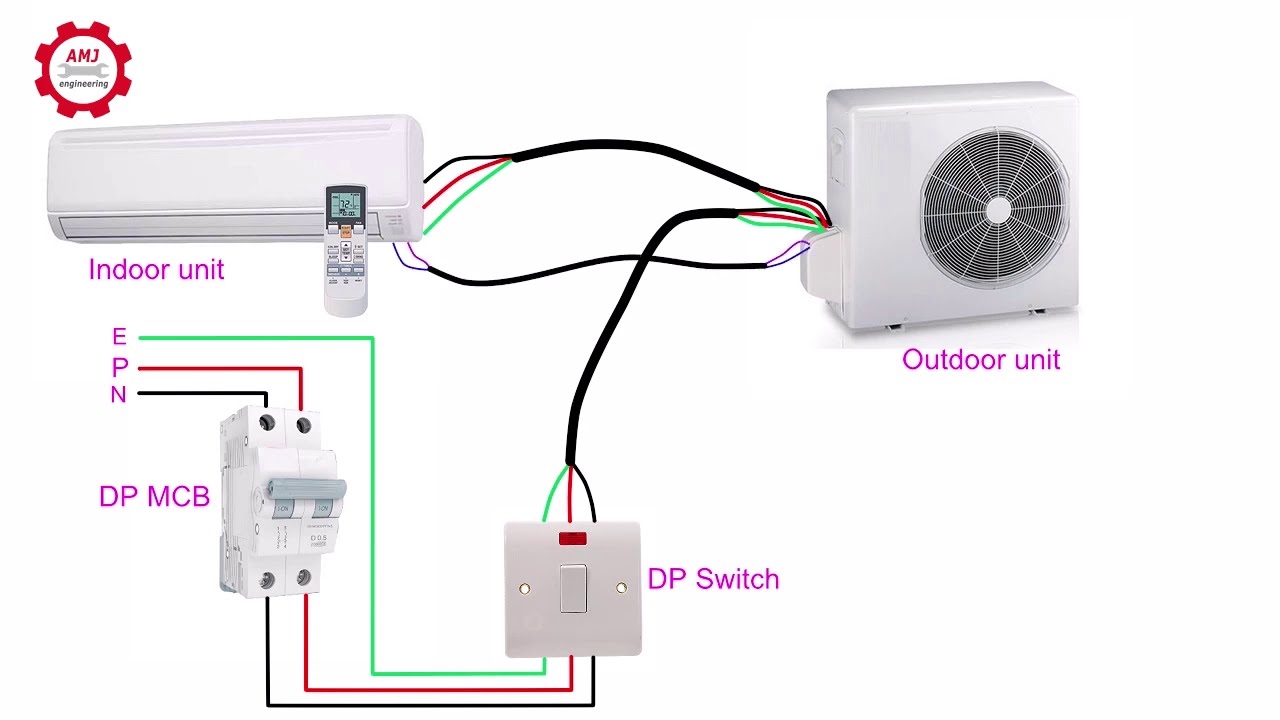 Air Conditioner Wiring Diagram For 220