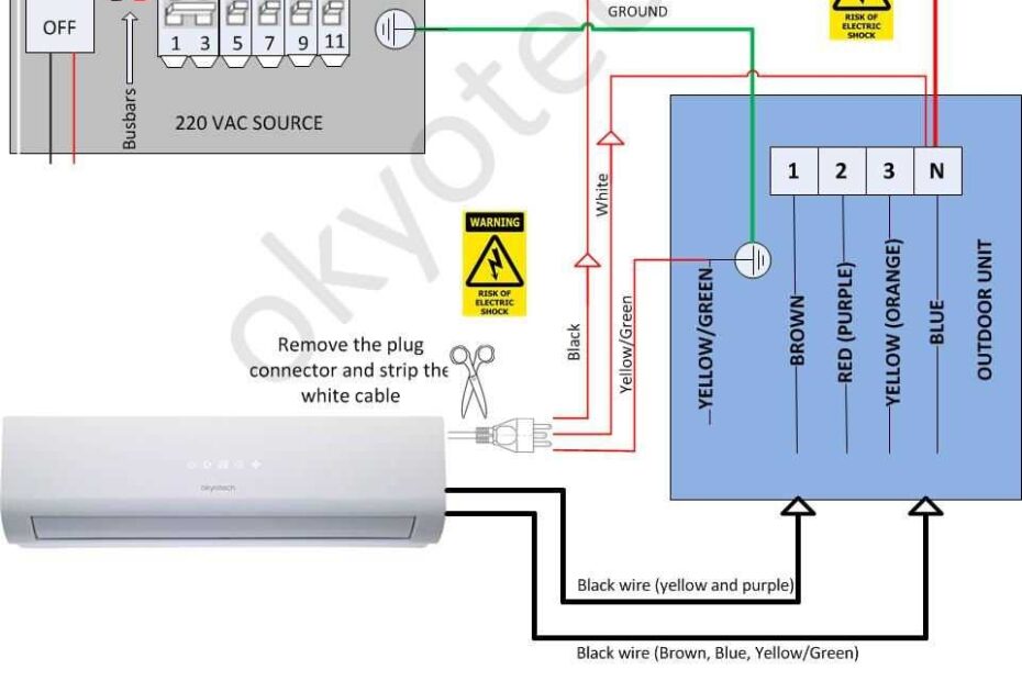Air Conditioning Unit Wiring Diagram For Easy Installation
